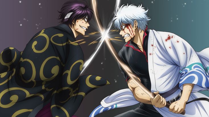 Gintoki and Takasugi — Gintama